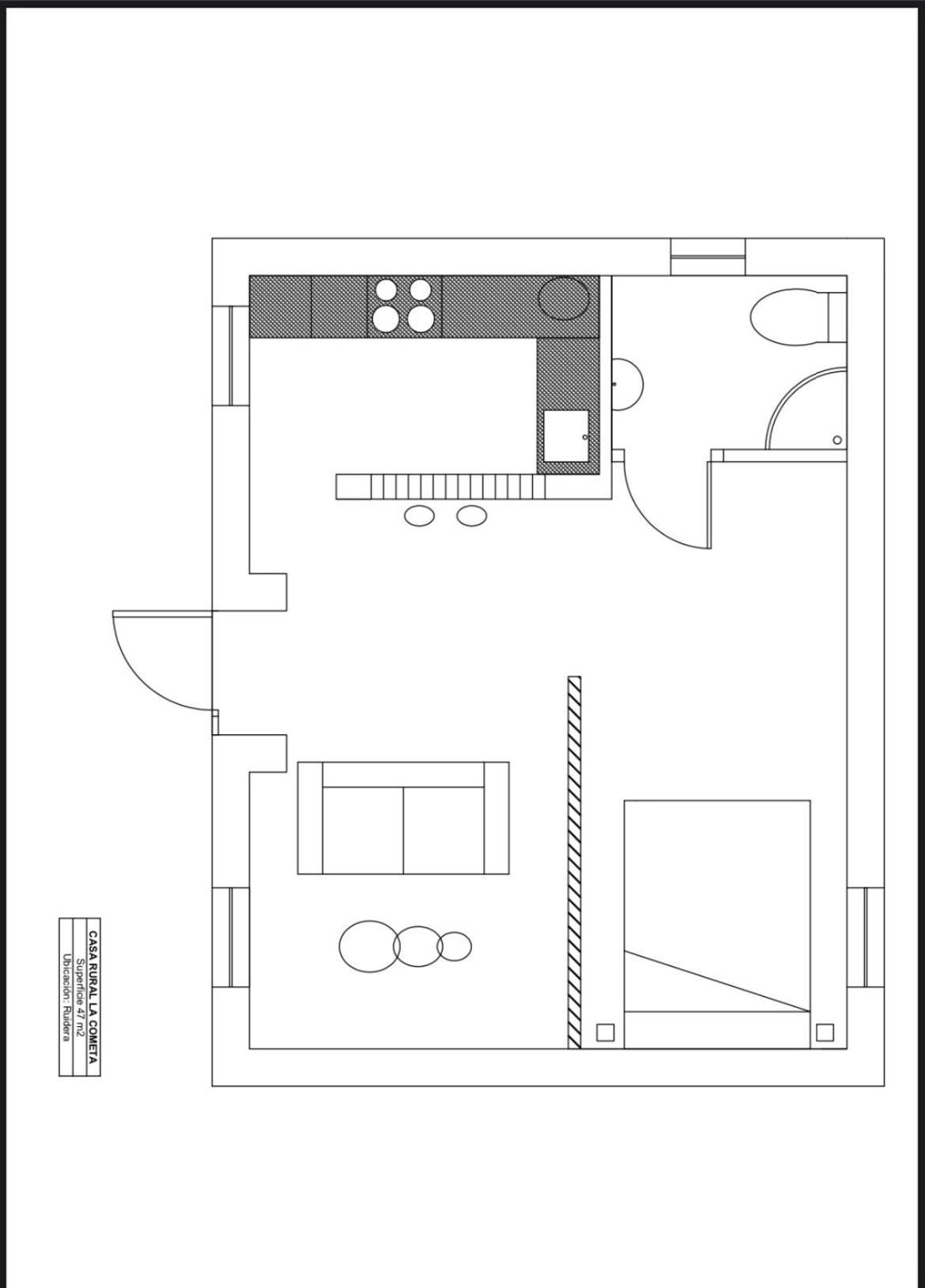 Casita Rural La Cometa Руидера Екстериор снимка